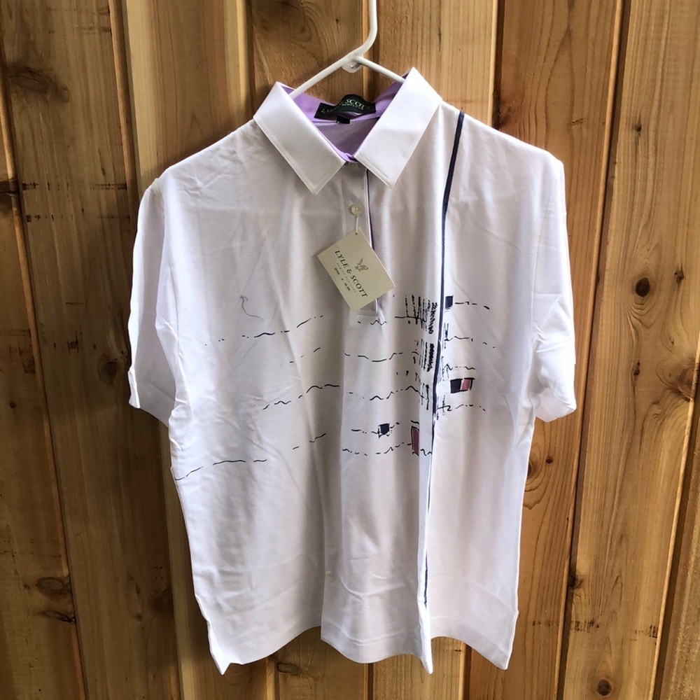 Lyle & Scott Hawick Scotland women’s XL polo shirt
